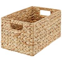 REGALKORB BIRGIT -M - Hellbraun, Basics, Naturmaterialien/Metall (37/25/21cm) - James Wood