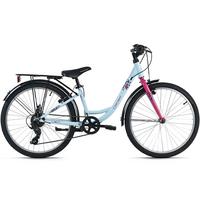 Kinderfahrrad Dacapo Cindy 24 Zoll Rh 32cm - Blau, Basics, Metall (25/140/60cm)