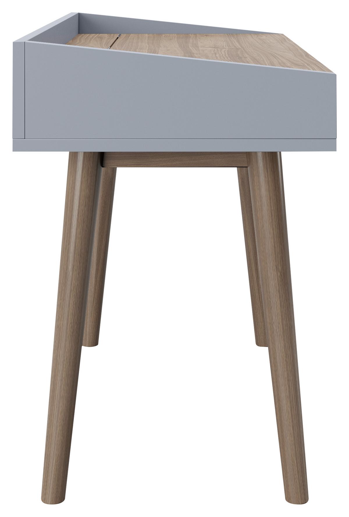 Schminktisch Henriette Nussbaumfarben B: 100 cm - Nussbaumfarben, KONVENTIONELL, Holzwerkstoff (100/75/50cm) - Playboy