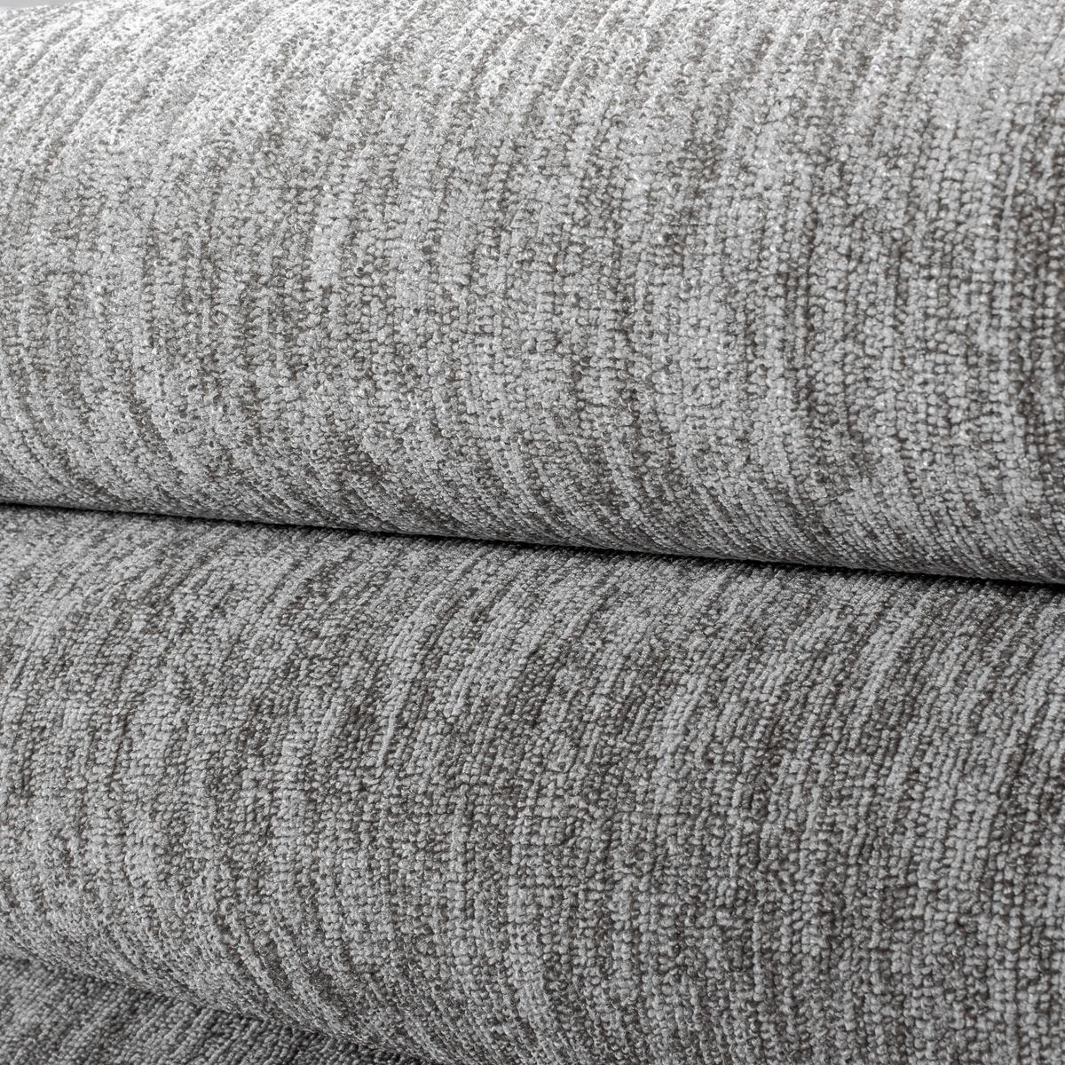 Flachwebteppich Nizza Hellgrau 240x340 cm - Hellgrau/Cappuccino, KONVENTIONELL, Textil (240/340cm)