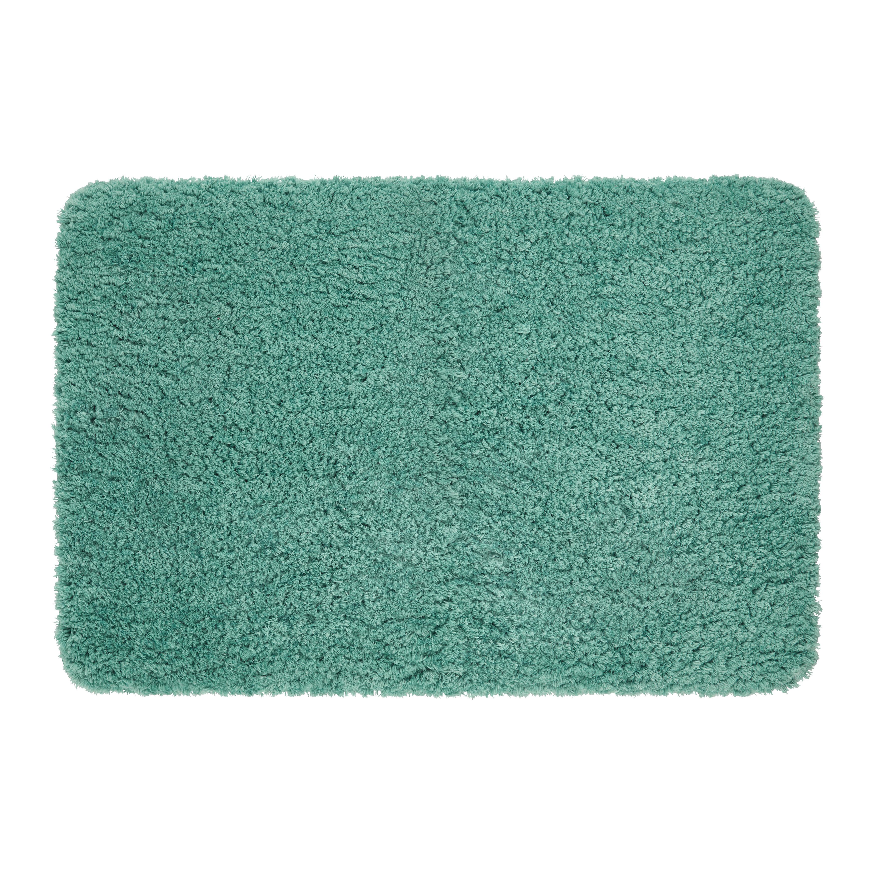 KÚPEĽŇOVÁ PREDLOŽKA CHRIS - jadeitovozelená, textil (60/90cm) - Premium Living