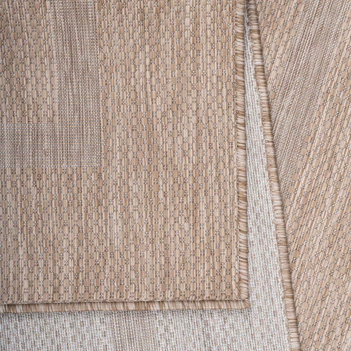 Flachwebteppich Relax - Beige, Basics, Textil (140/200cm) - Novel