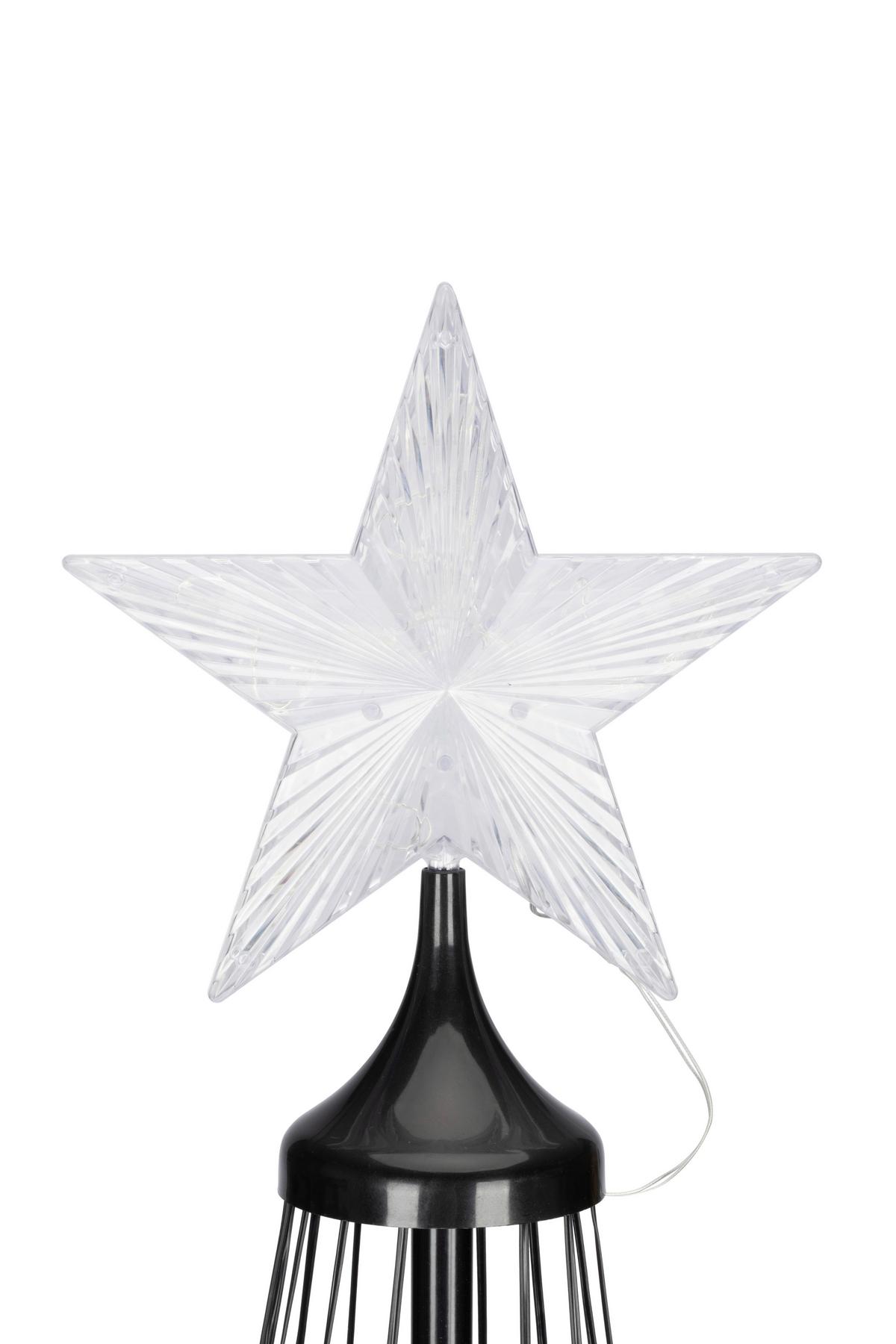 DEKORAČNÉ LED SVIETIDLO ERAN - čierna, Modern, kov/plast (150cm) - Mömax