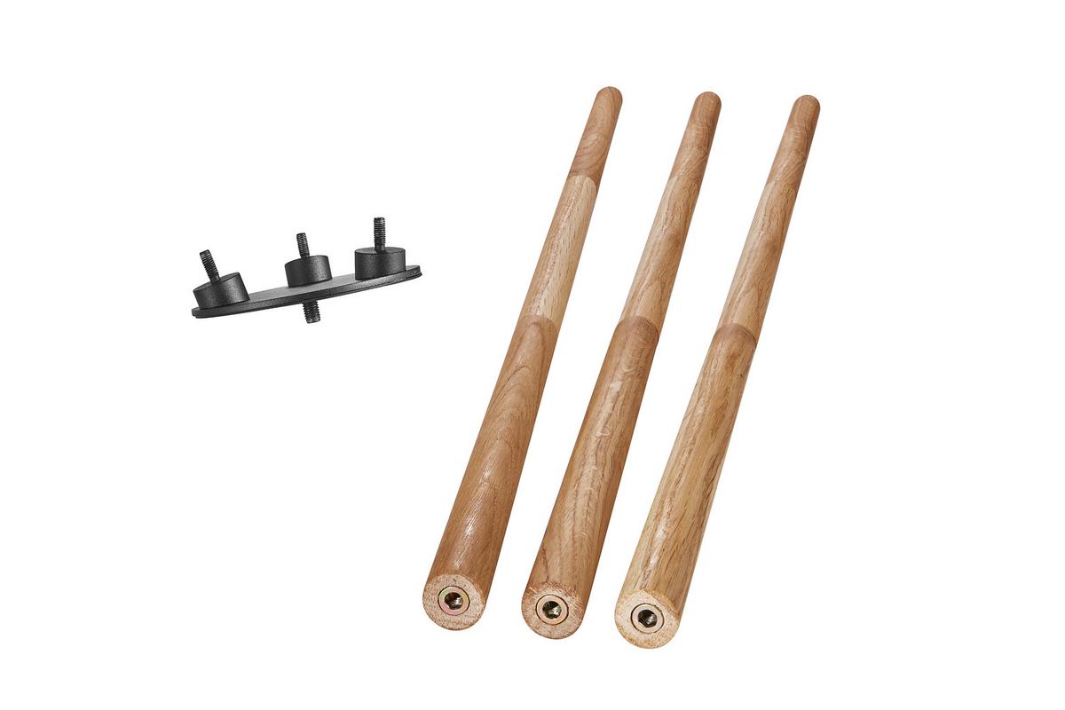 Außenleuchte Kettle Naturfarben D: 2,4 Cm - Naturfarben, Natur, Holz (2,4/102,9cm) - Nordlux