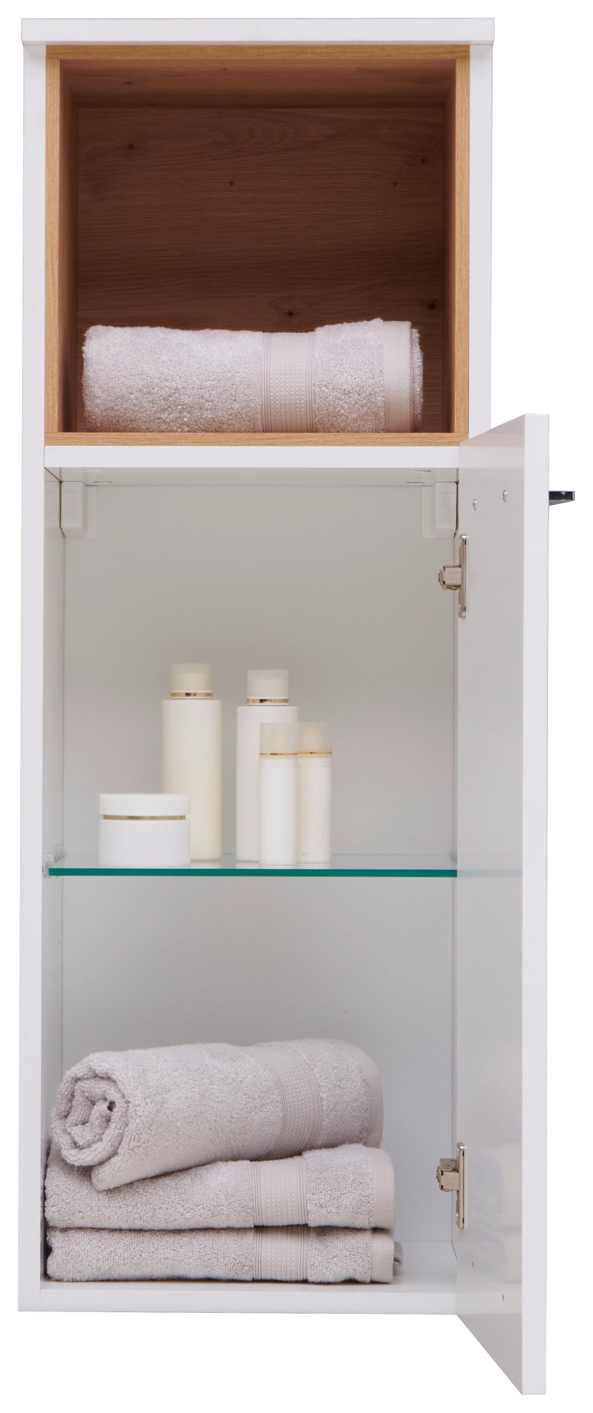 Alsószekrény Mura I - fehér, Modern, faalapú anyag (35/108/33cm)
