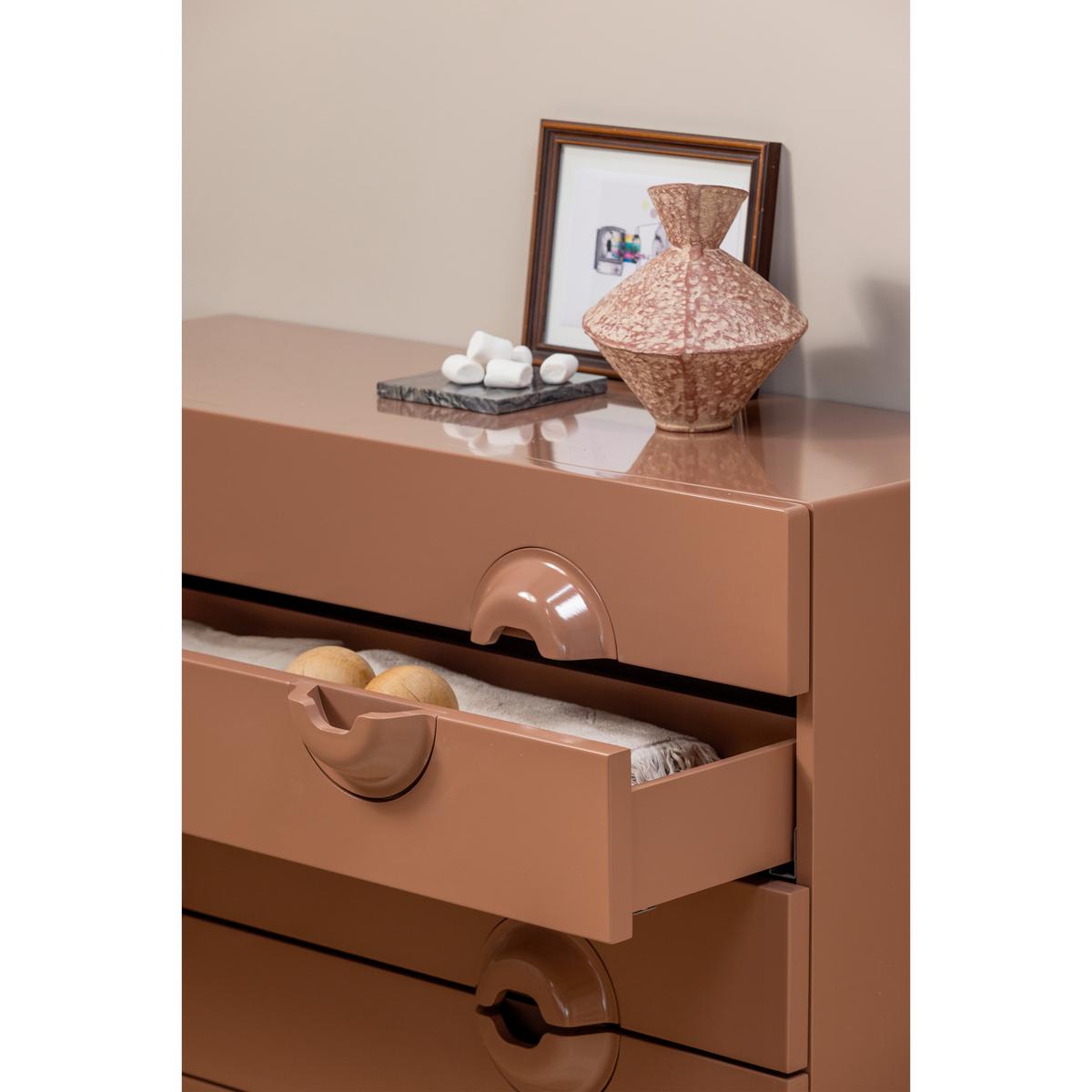 Kommode Merge Altrosa B: 110 Cm - Altrosa, Design, Holz (110/89/44cm) - Livetastic