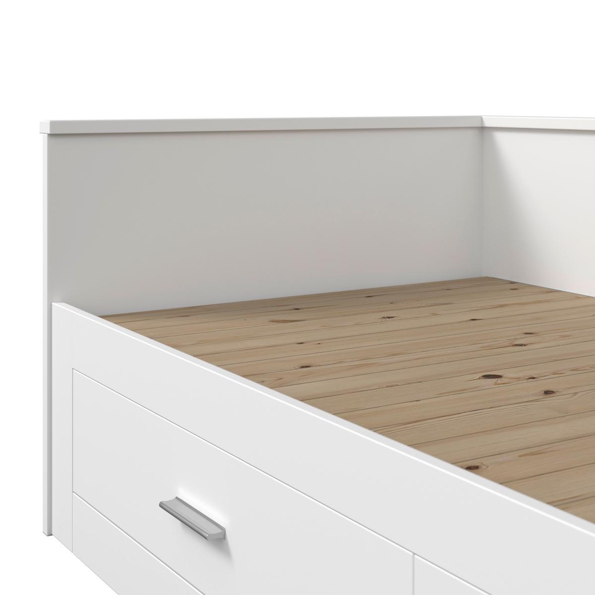 Postel s výs. lůžkem HONEY NEW dekor kašmír lakovaný - kašmírová, Romantický / Rustikální, dřevo/kompozitní dřevo (90-180/200cm) - Mömax