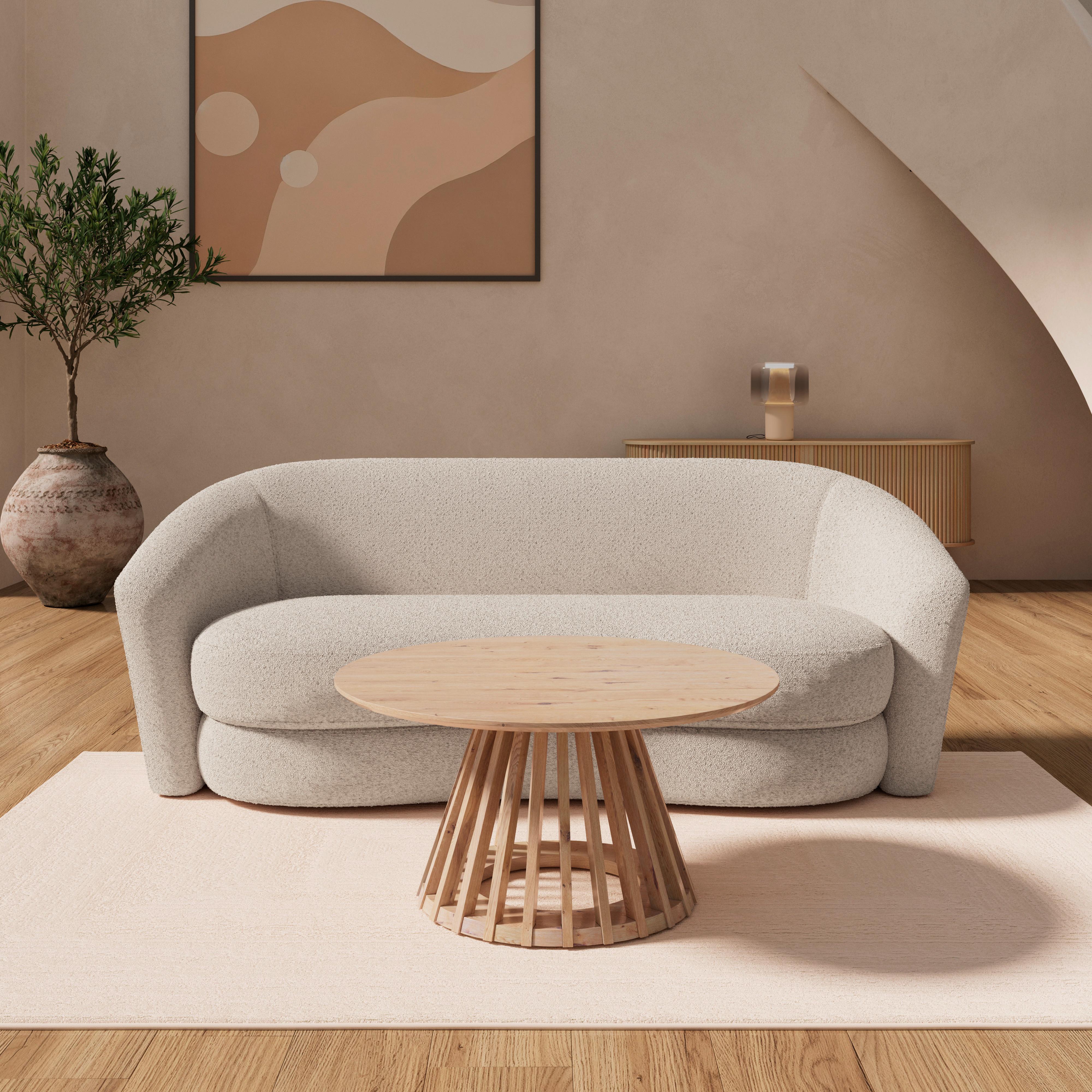 Pohovka ISABEL, tmavě šedá - černá/krémová, Moderní, dřevo/textil (197/72/86cm) - Bessagi Home