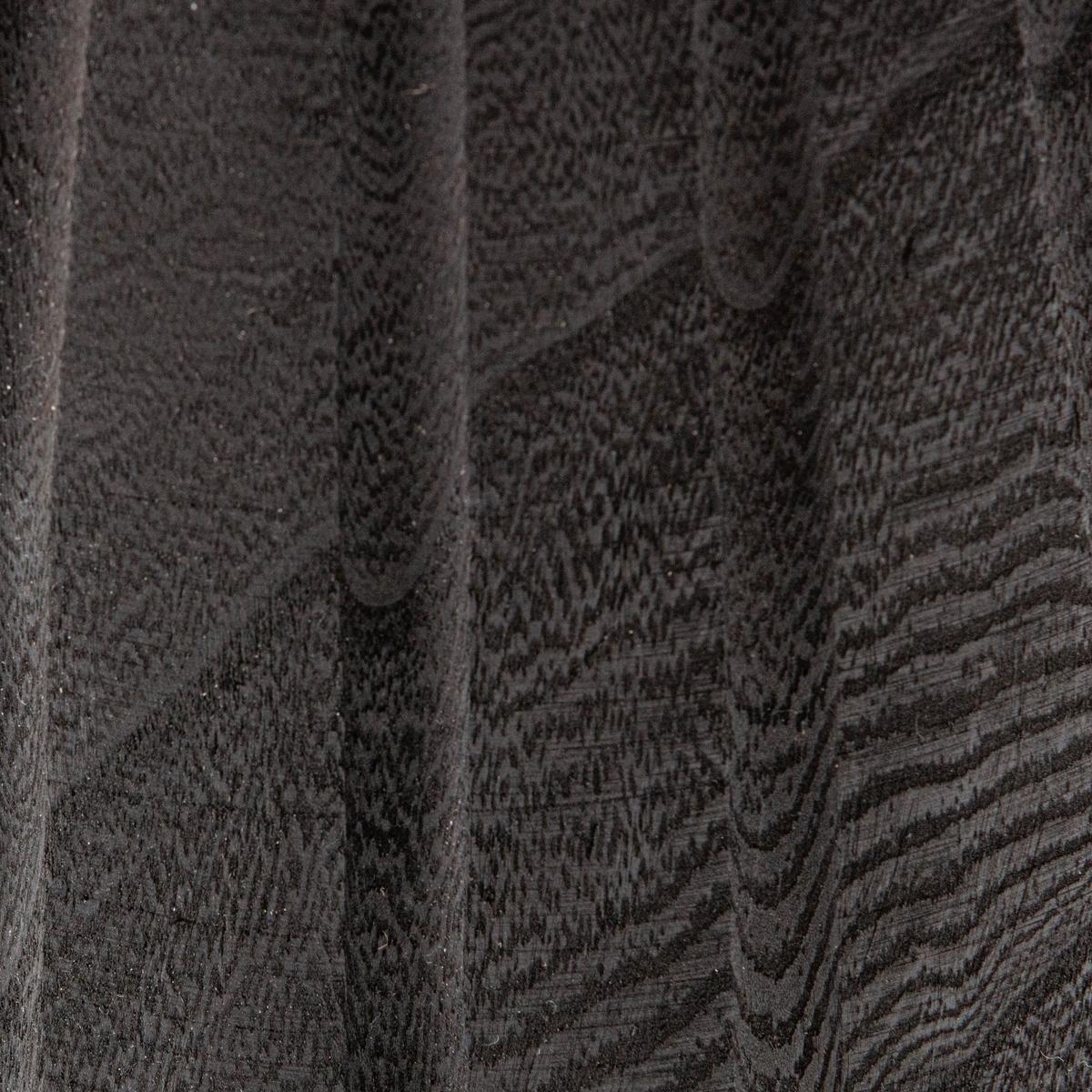 Hocker Borre Schwarz B: 28 cm - Schwarz, Design, Holz (28/40/28cm) - Livetastic