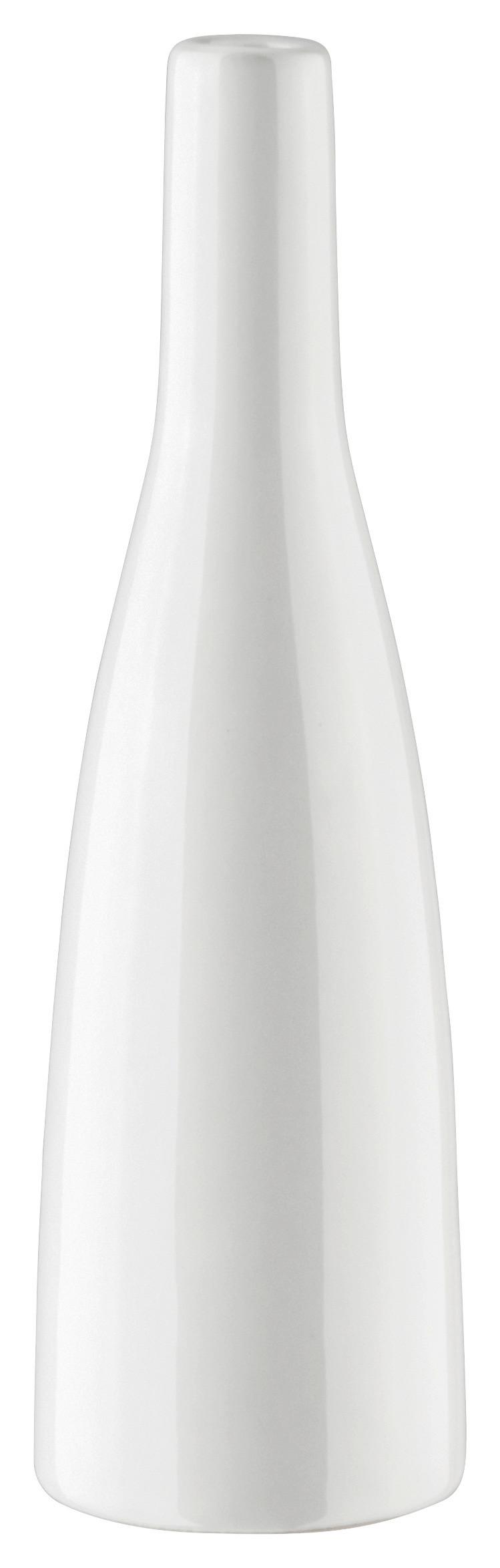 VÁZA PLANCIO - bílá, Moderní, keramika (5,5/20.5cm) - Modern Living
