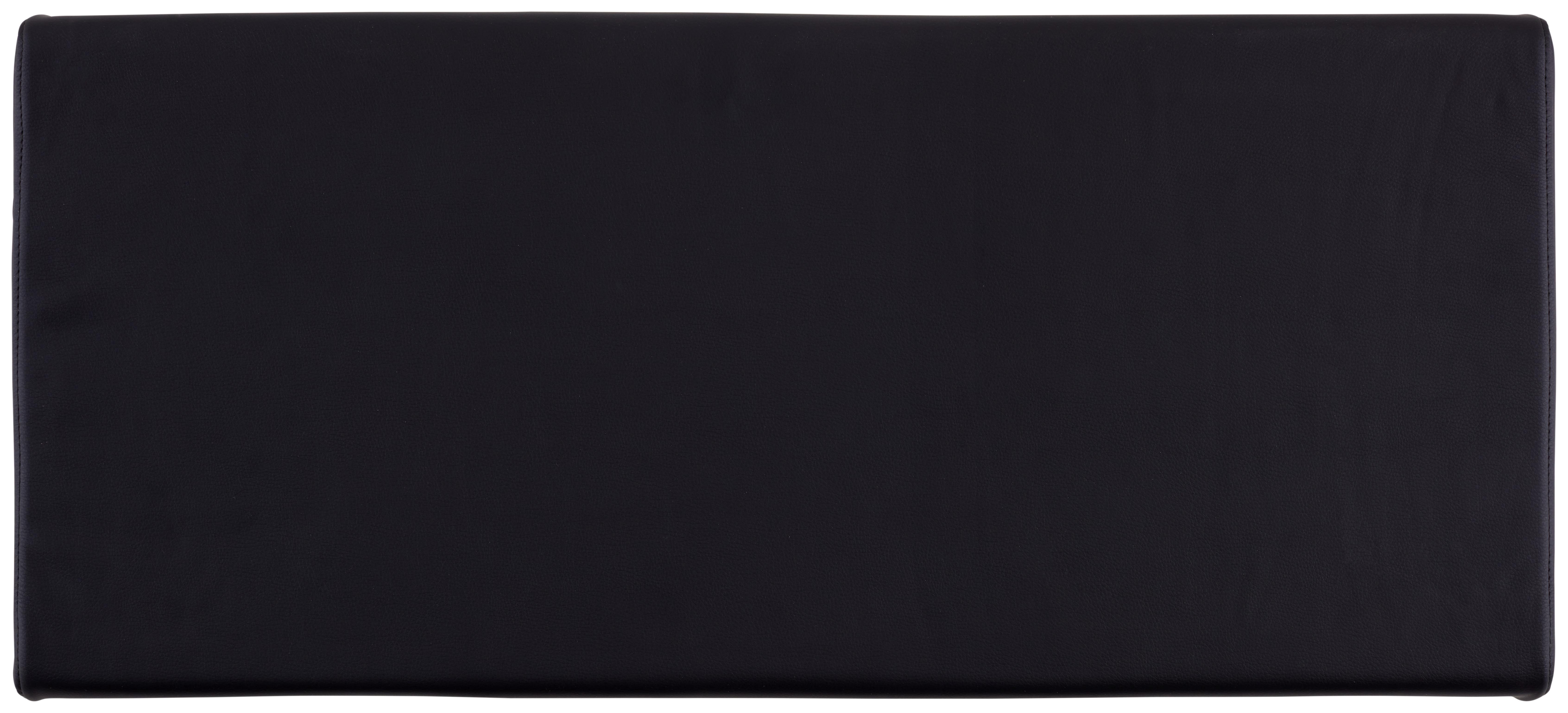 Sitzkissen Kashmir New - Schwarz, MODERN, Textil (84/5/37cm)
