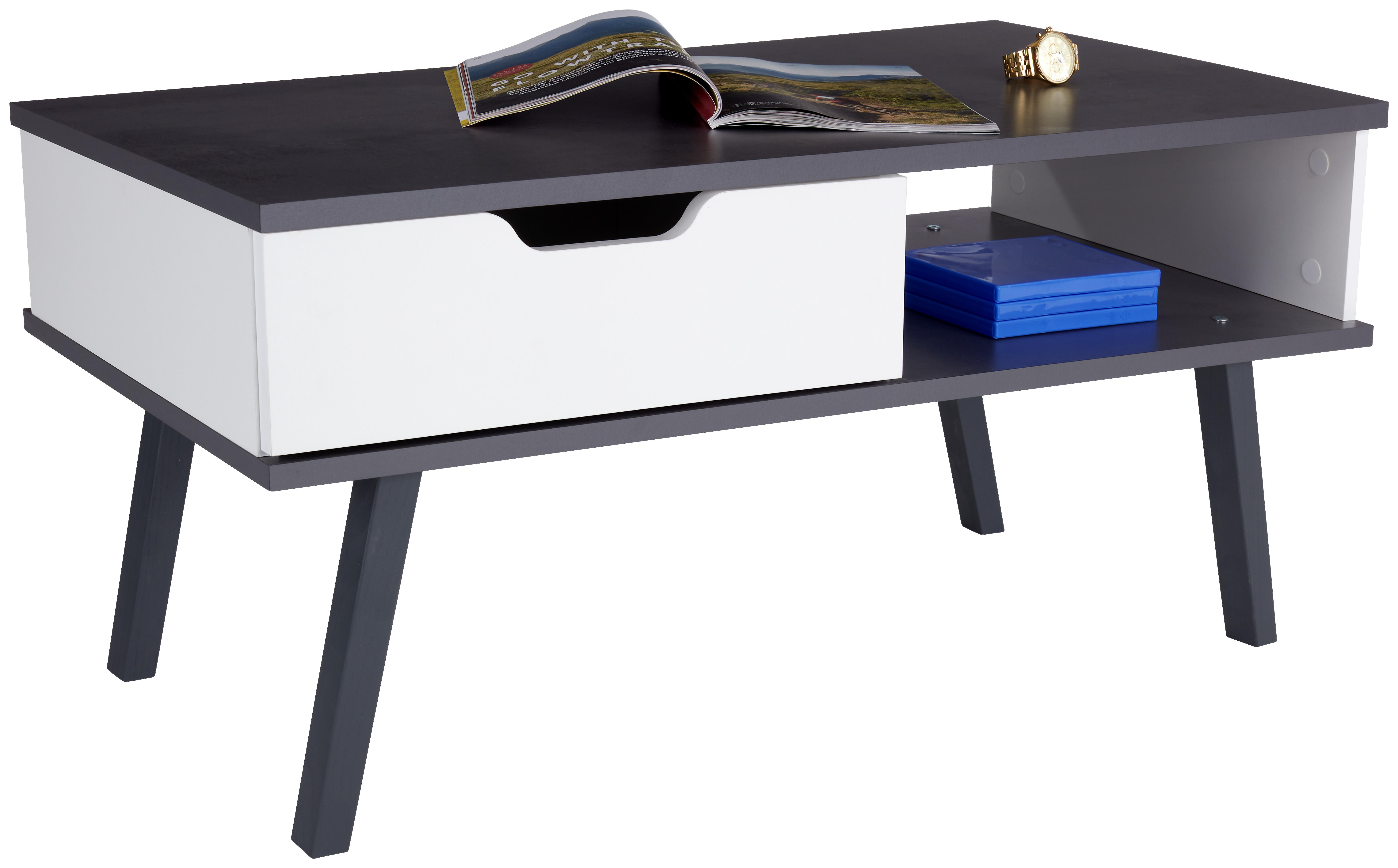 Couchtisch im Landhausstil mit Schublade