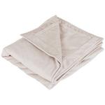 Tagesdecke Plaid Lea - Creme, KONVENTIONELL, Textil (222/126cm) - Luca Bessoni