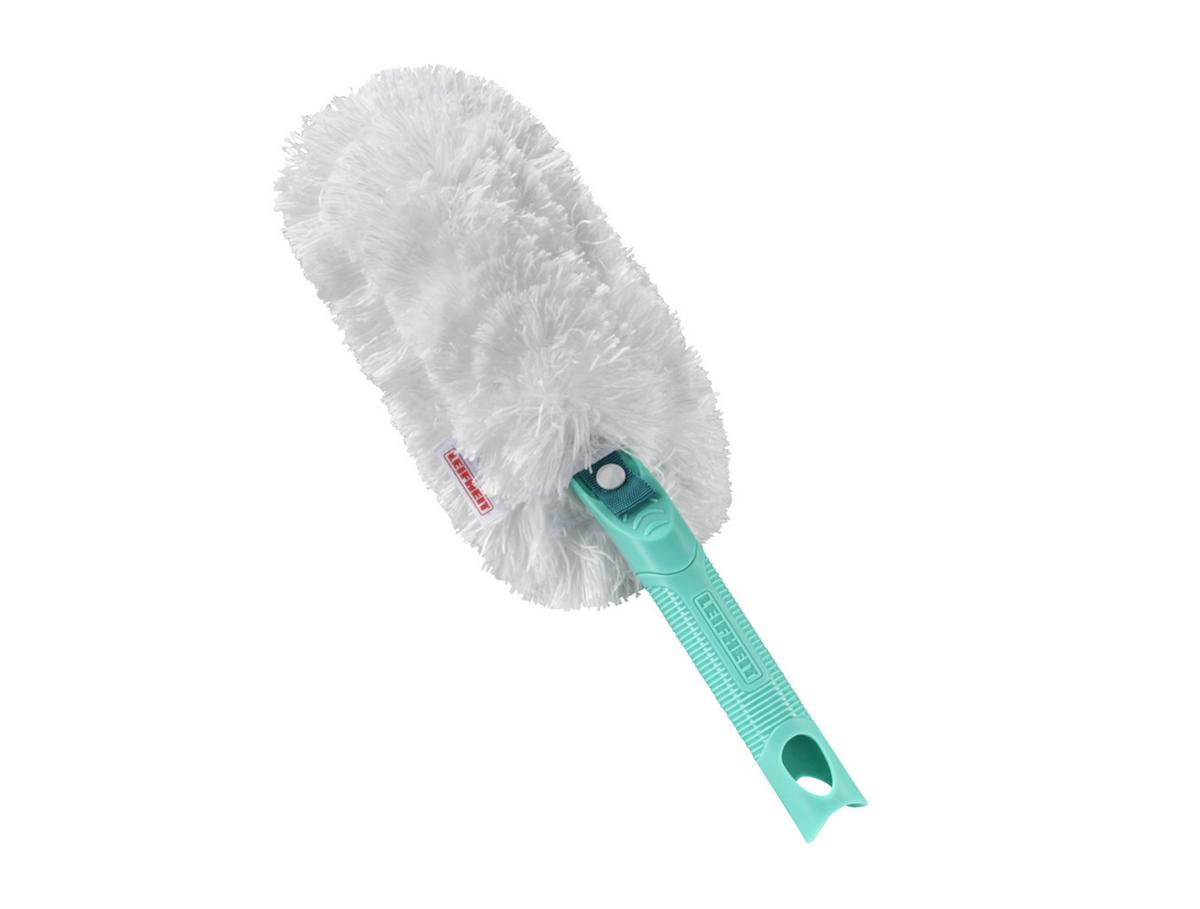 Staubwedel Superduster - Türkis/Weiß, Basics, Kunststoff/Textil (38/12/3cm) - Leifheit