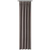Vorhang mit Band Simone 135x175 cm Taupe - Taupe, ROMANTIK / LANDHAUS, Textil (135/175cm) - James Wood
