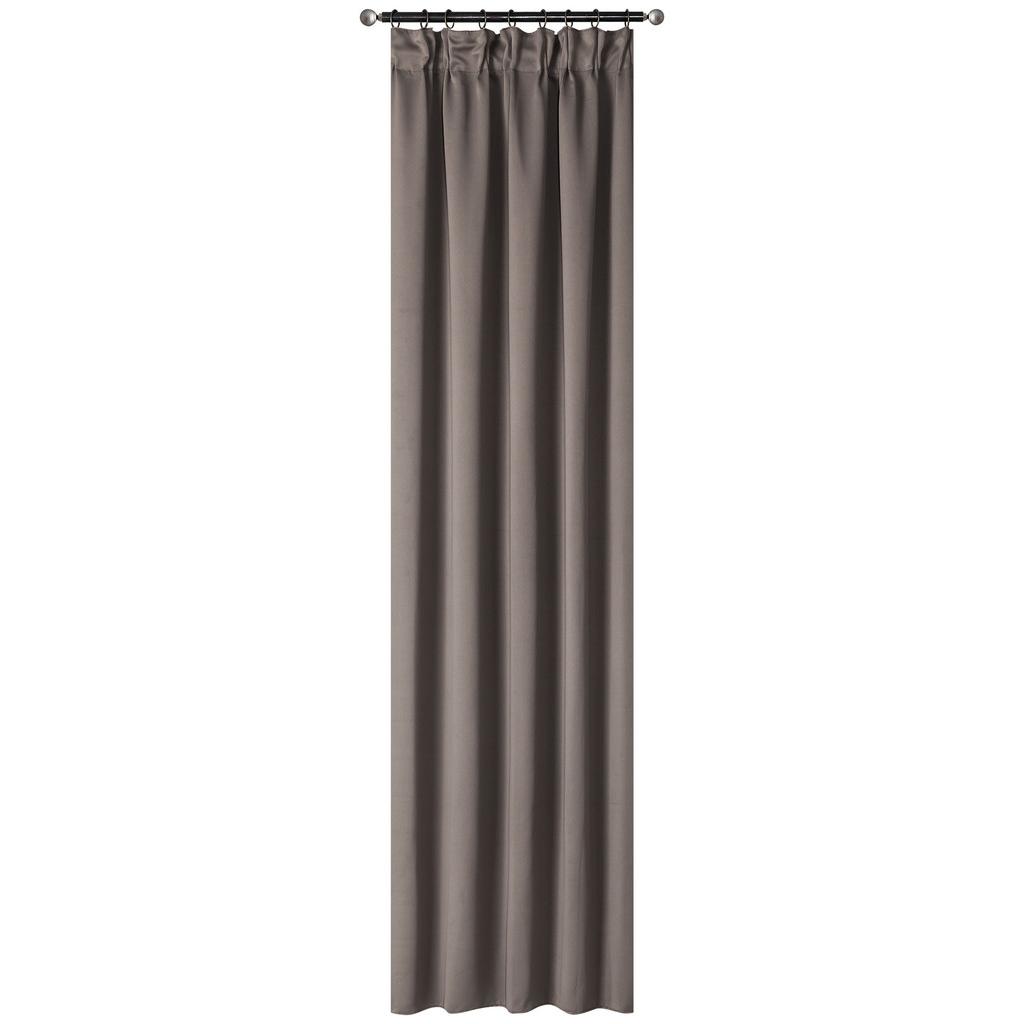 Vorhang mit Band Simone 135x175 cm Taupe