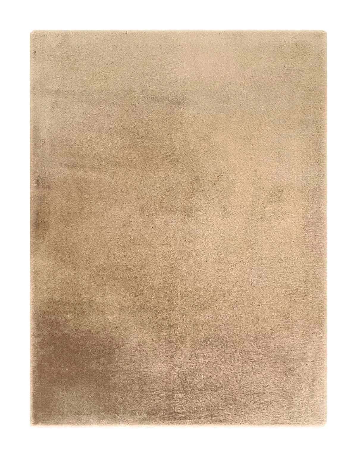 Fellteppich Margarete - Sandfarben, Textil (120/160cm) - Luca Bessoni