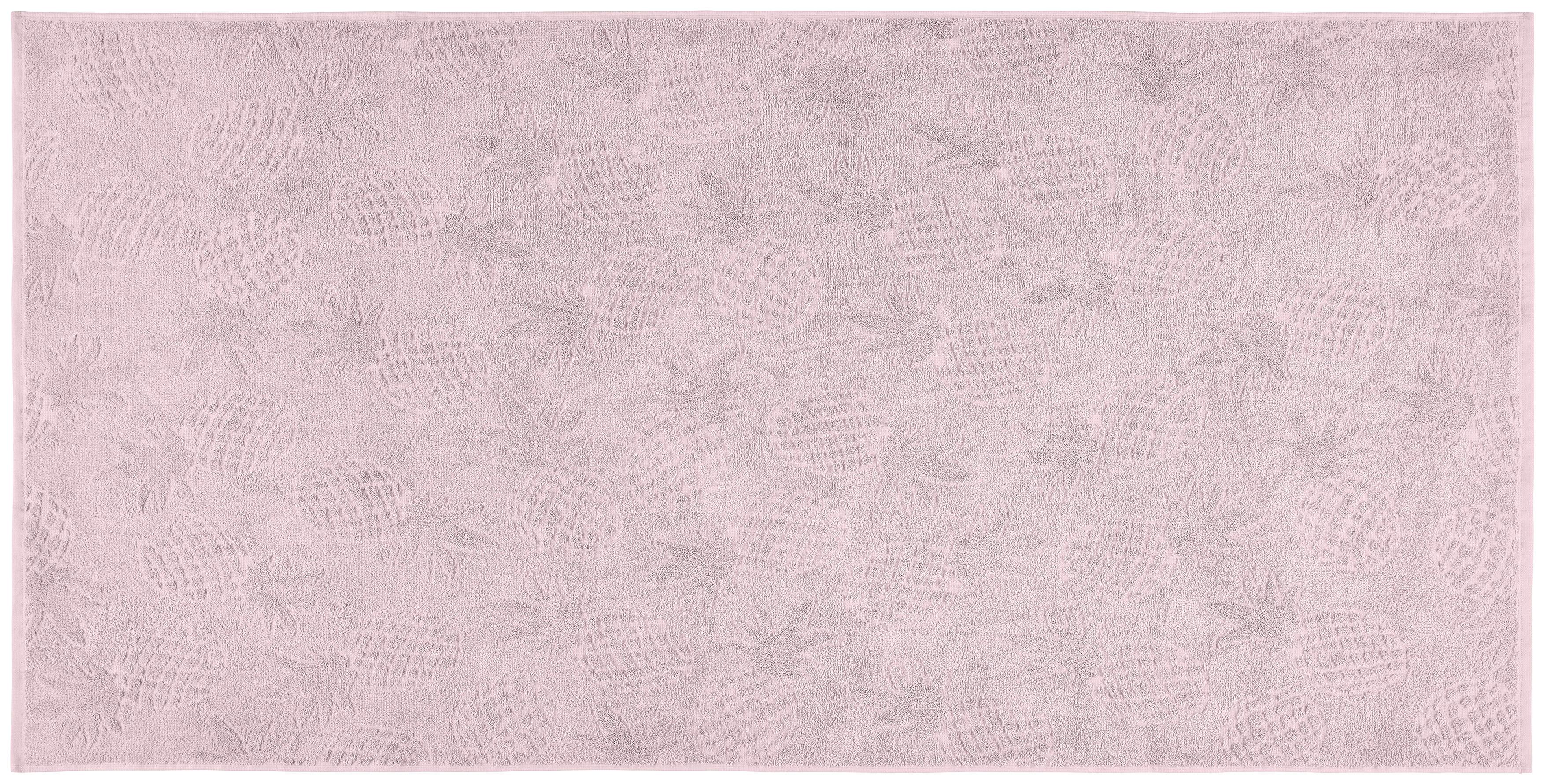 STRANDTUCH PINEAPPLE - Flieder, MODERN, Textil (75/150cm) - Luca Bessoni