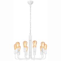 Pendelleuchte Tiffany_44583 - Weiß Hochglanz, KONVENTIONELL, Metall (98/54/98cm)