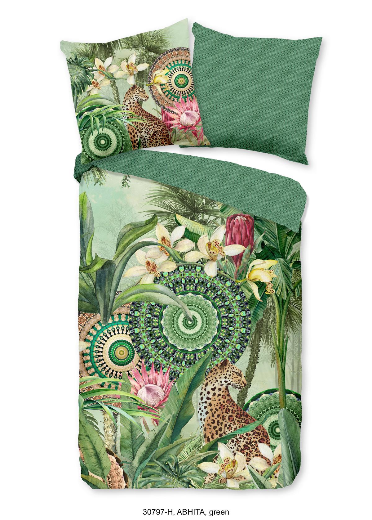 Wendebettwäsche Abhita Multicolor 155x220 cm - Multicolor, Design, Textil (155/220cm)