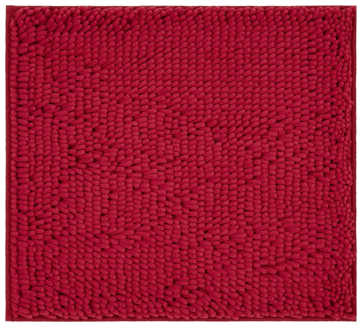 WC-Vorleger Liliane - Bordeaux, KONVENTIONELL, Textil (45/50cm) - Ombra