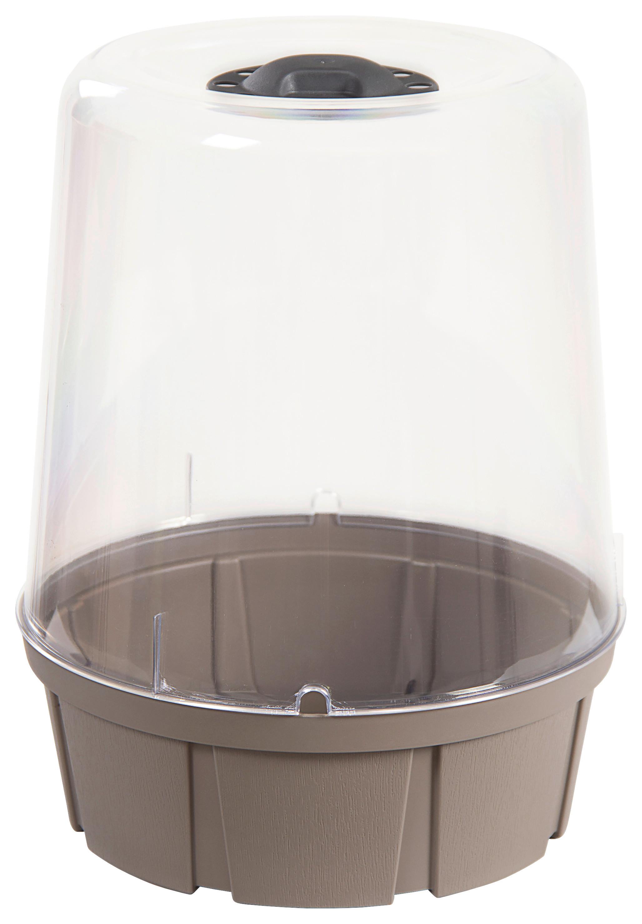 Anzuchtbeet Kunststoff 6 L D: 23,5 Cm - Taupe, Basics, Kunststoff (23,5/32,5/23,5cm)