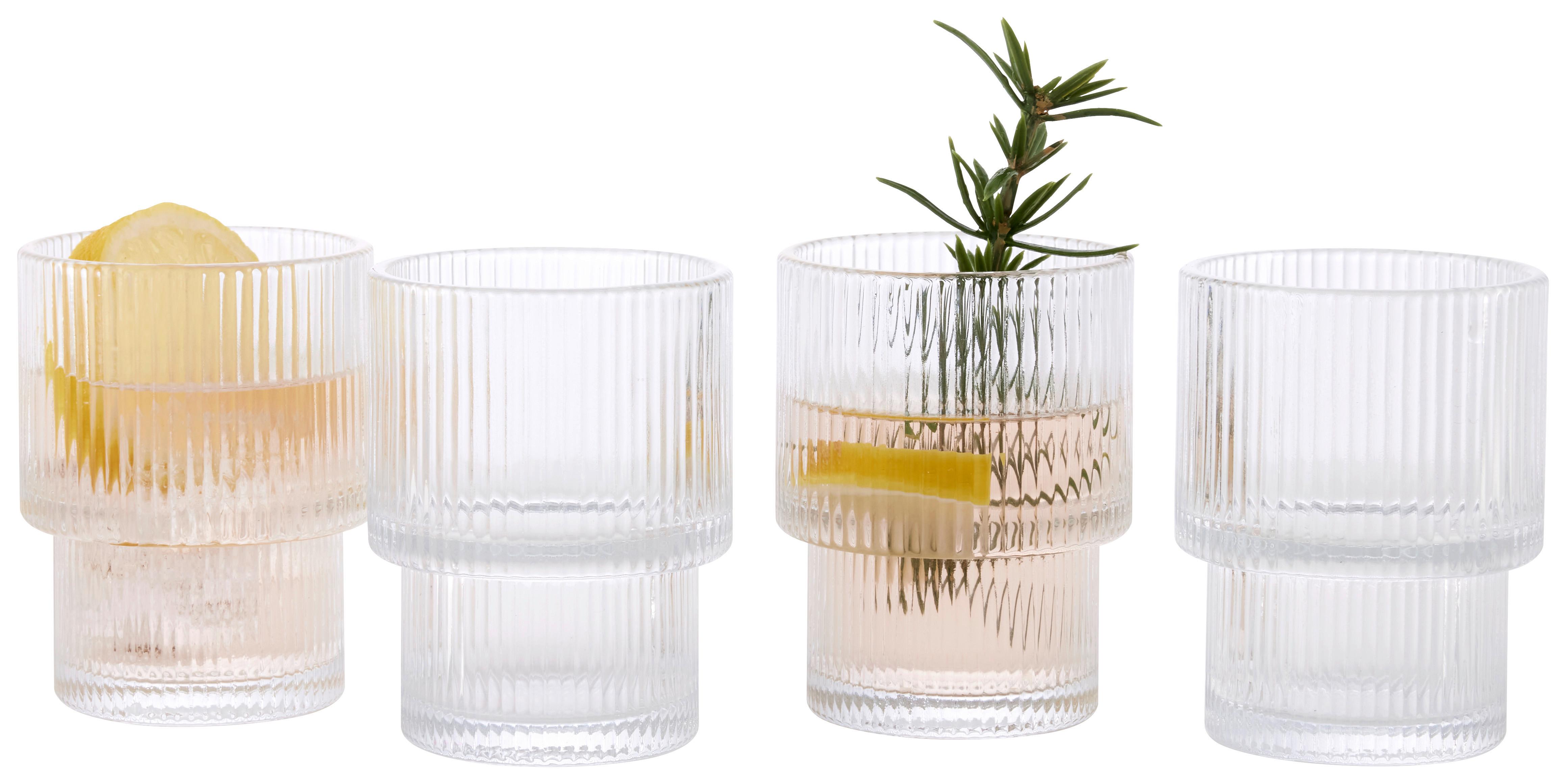 Sada sklenic ROSEMARY - 180ML - průhledné, Moderní, sklo (6,9/9cm) - Mömax