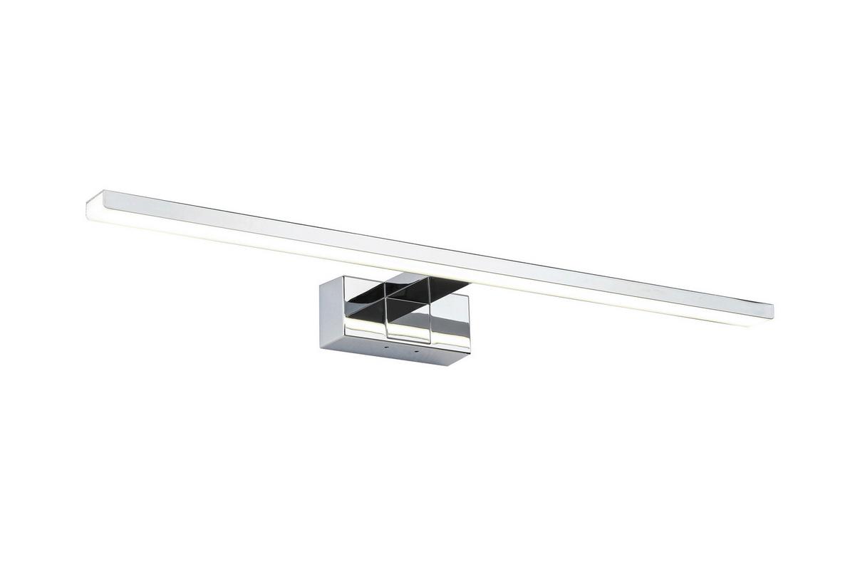 NÁSTENNÉ SVIETIDLO DO KÚPEĽNE MOMU2 - chrómová, Modern, kov/plast (60/12,8/5,1cm) - Mömax