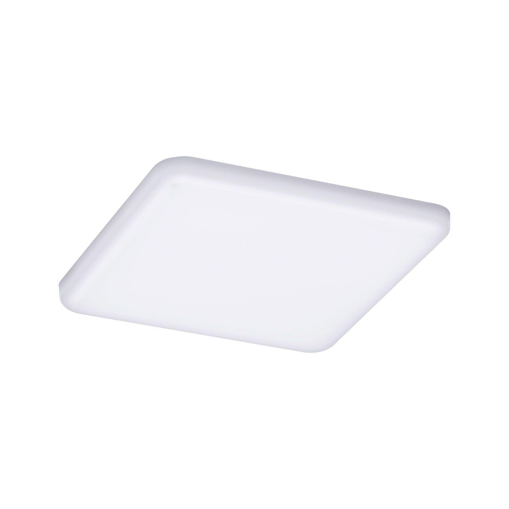 LED-Paneel L: 12,5 cm 92394 - Weiß, Basics, Kunststoff (12,5/12,5/1cm) - Paulmann