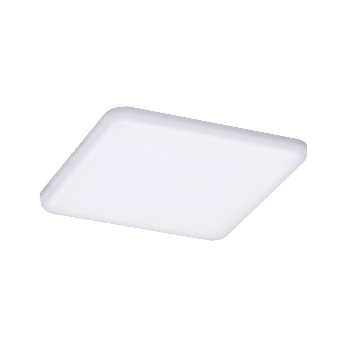 LED-Paneel L: 12,5 cm 92394 - Weiß, Basics, Kunststoff (12,5/12,5/1cm) - Paulmann