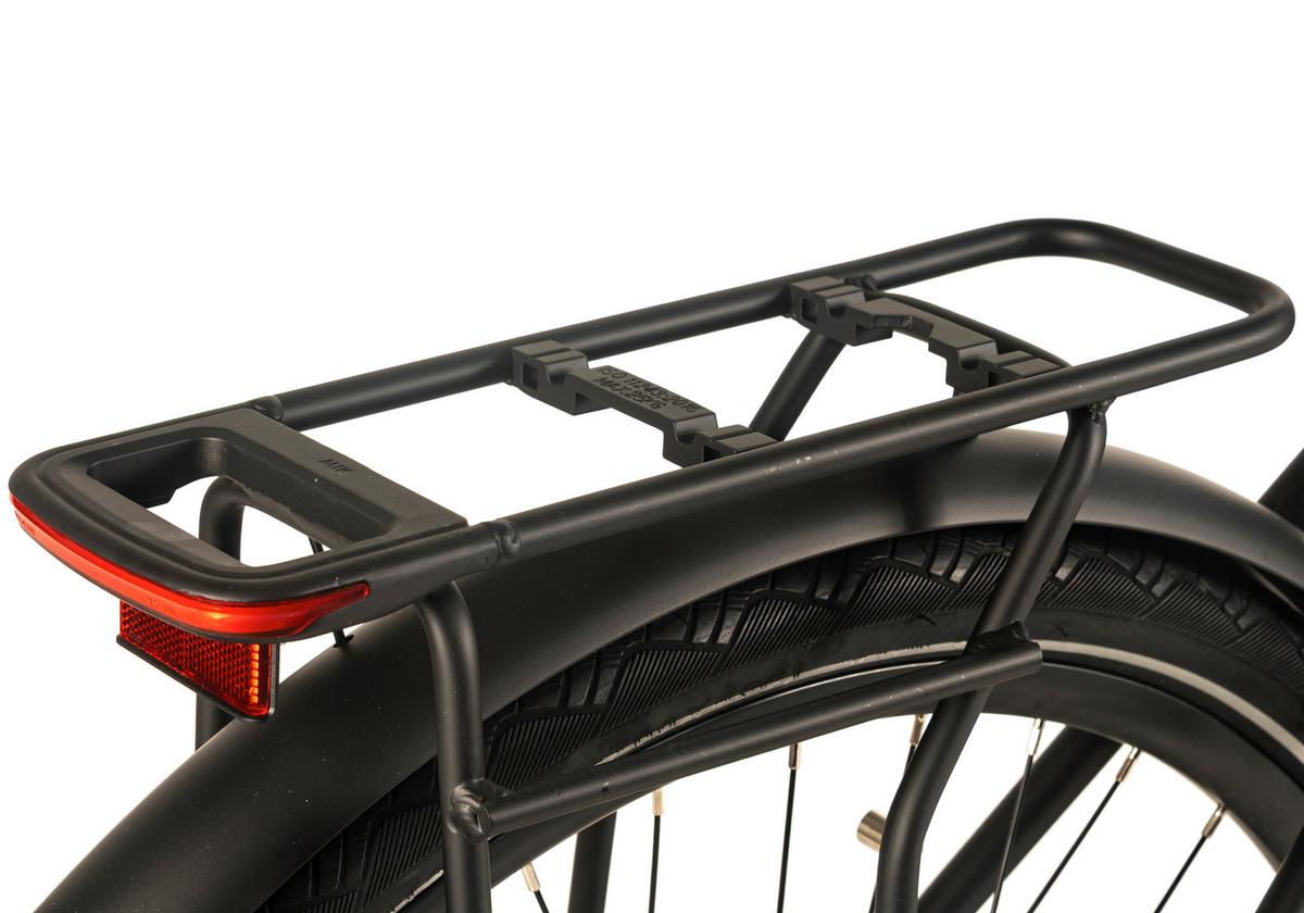 E-Trekkingbike 28'' Schwarz Matt - Schwarz, LIFESTYLE, Metall (180/70/100cm)