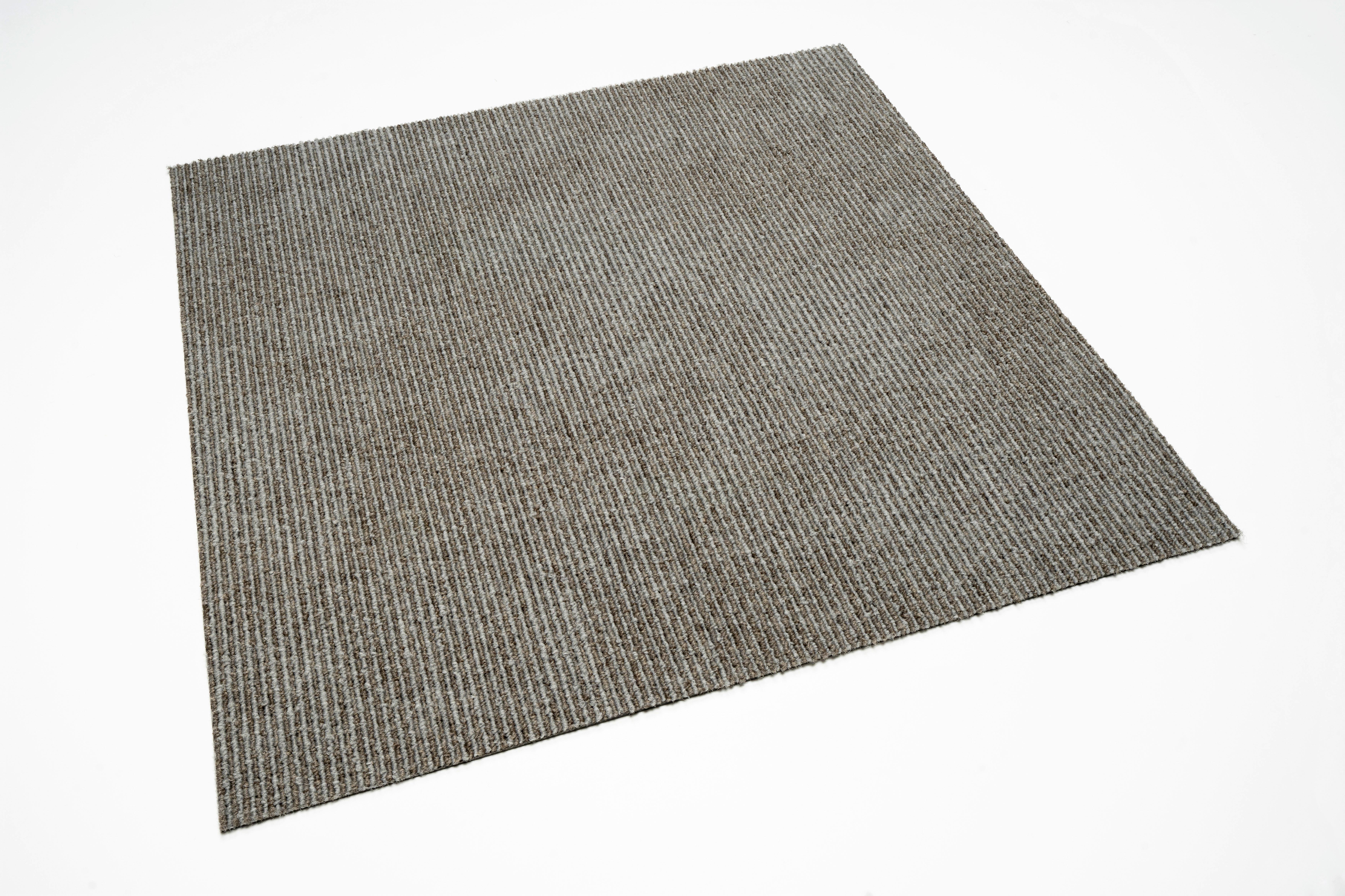 Teppichfliese Beige Marmaris 50x50 cm Florhöhe 3 mm - Beige, Basics, Textil (50/50cm)