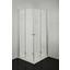 Eckeinstieg Smartflex - Chromfarben, KONVENTIONELL, Glas/Metall (90/195cm)