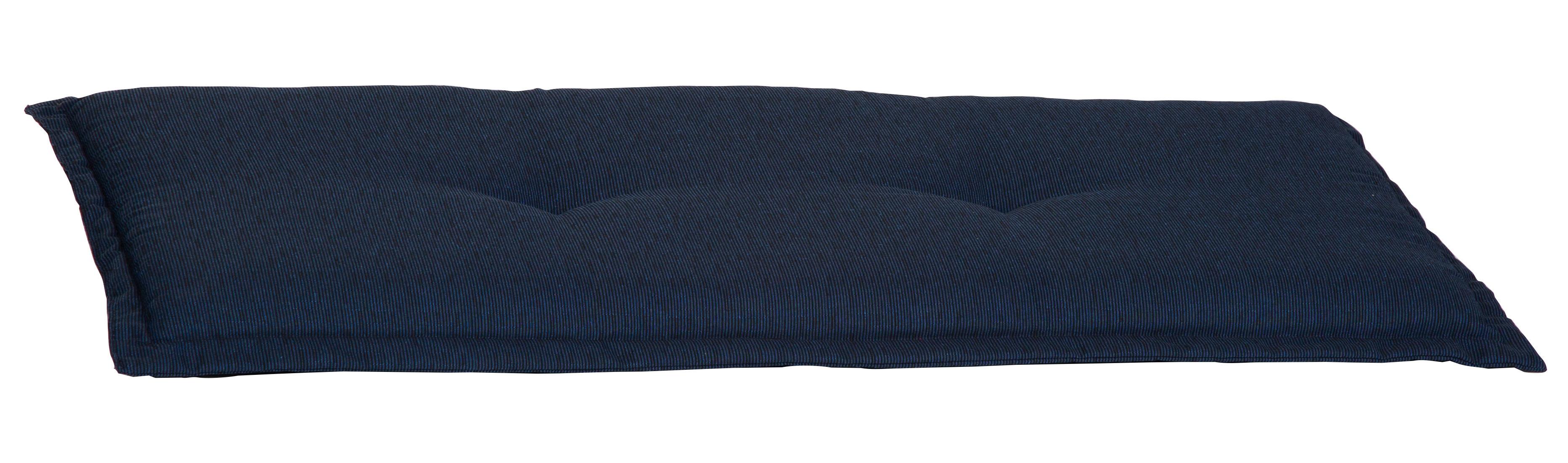 Bankauflage P113 Ascot Bankauflage - Dunkelblau, Basics, Textil (120/45/7cm)