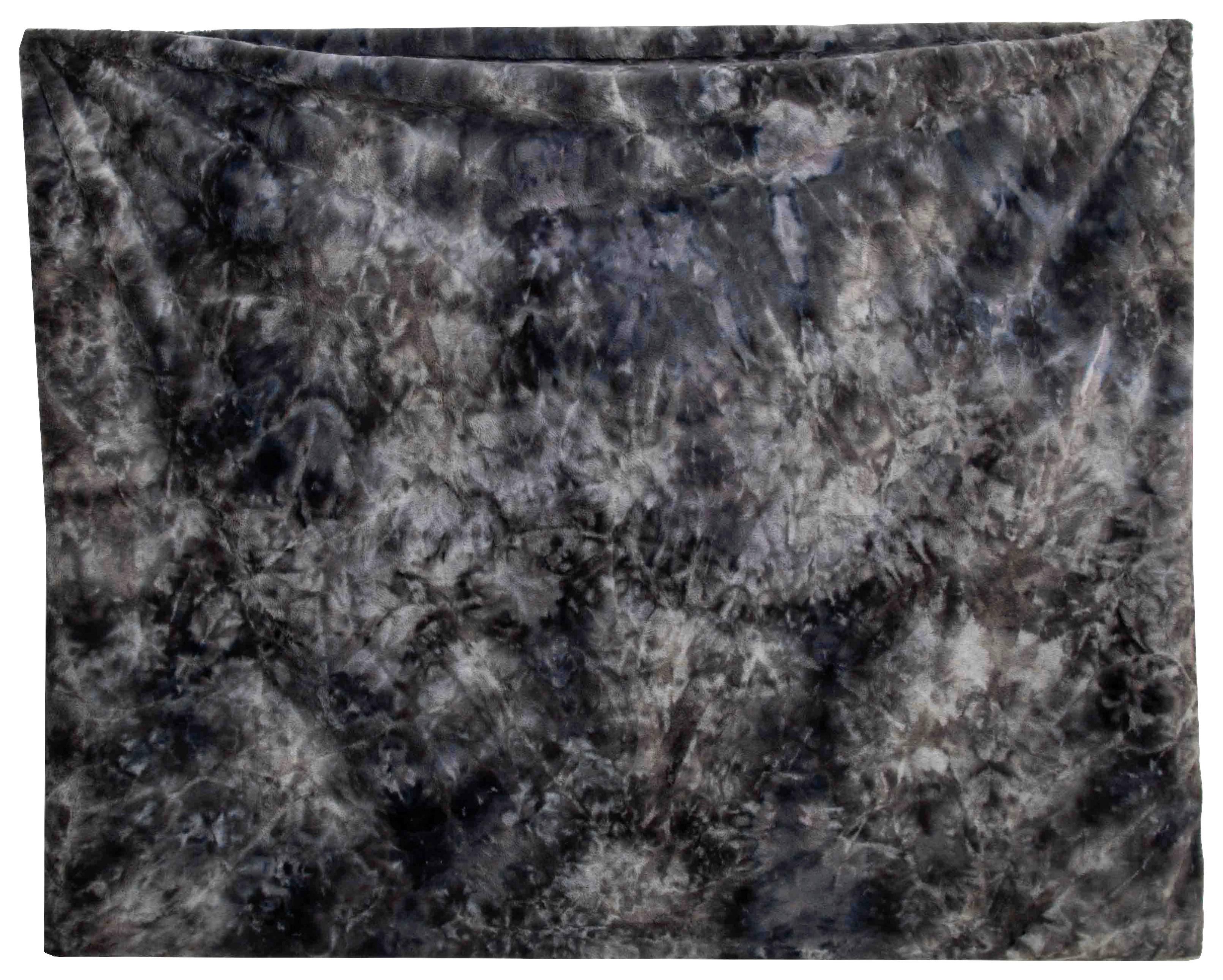 Felldecke Dina - Anthrazit, MODERN, Textil (150/200cm) - Luca Bessoni
