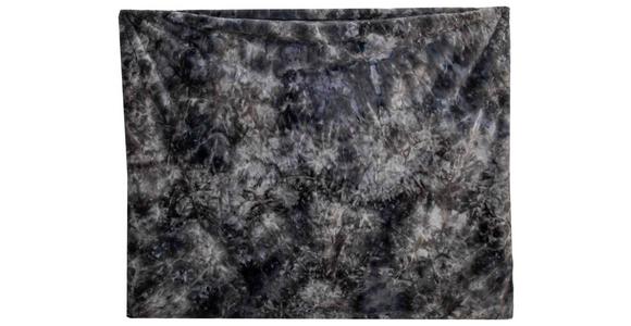 Felldecke Dina - Anthrazit, MODERN, Textil (150/200cm) - Luca Bessoni