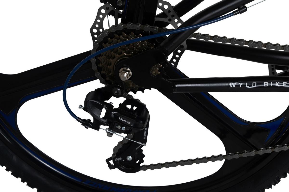 WYLD Mountainbike Fully Bliss schwarz/Blau 26'' - Schwarz, LIFESTYLE, Metall (25/140/60cm)