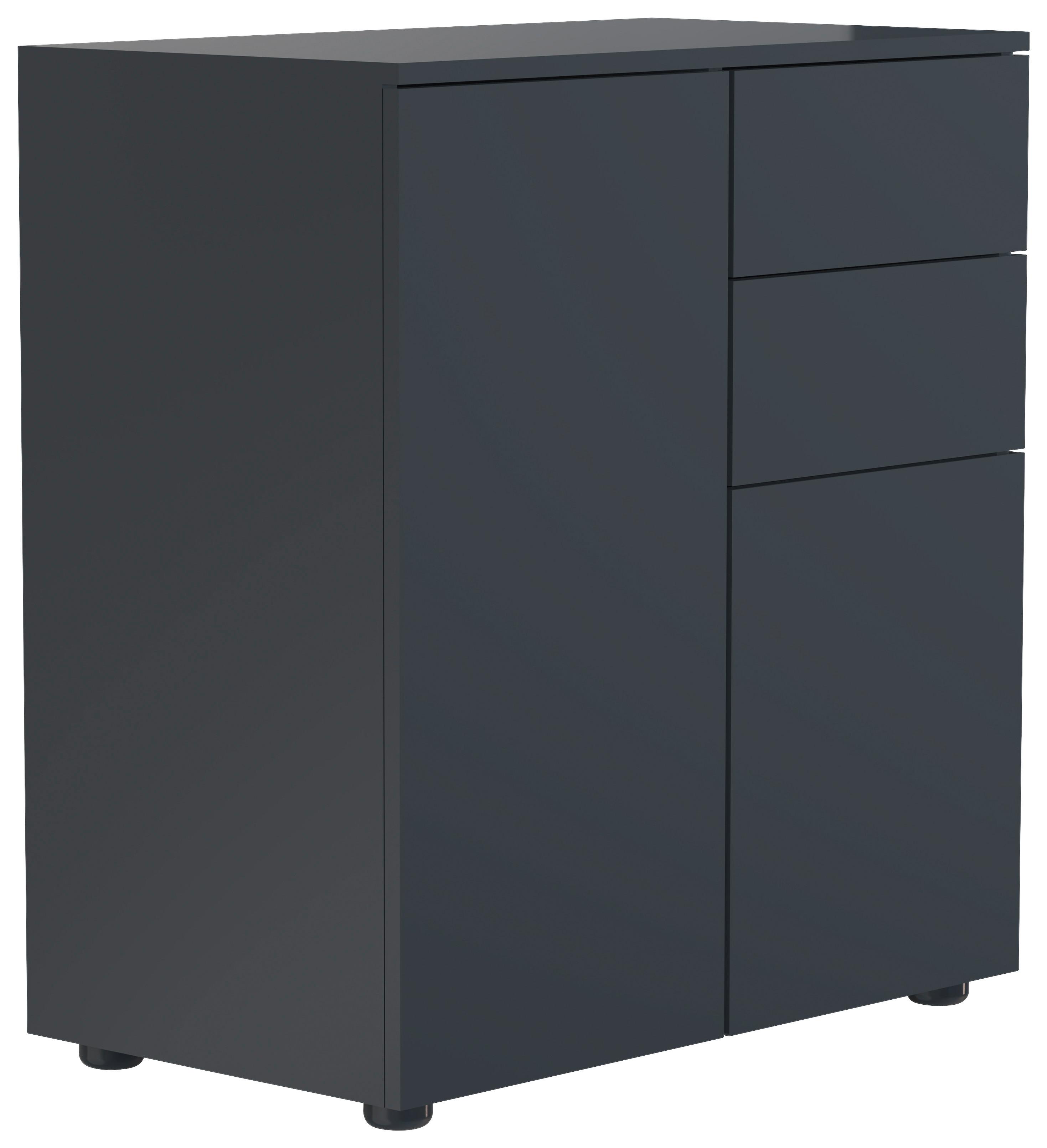 Kommode Dalrosa Anthrazit - Anthrazit, MODERN, Holzwerkstoff (70/77/39cm) - MID.YOU
