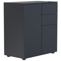 Kommode Dalrosa Anthrazit - Anthrazit, MODERN, Holzwerkstoff (70/77/39cm) - MID.YOU