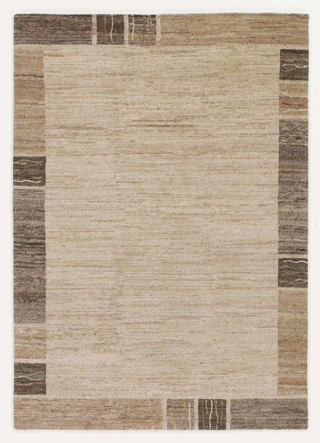 Orientalischer Webteppich creme/Naturfarben 120x180 cm - Creme/Naturfarben, Basics, Textil (120/180cm) - Cazaris