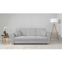 Schlafsofa Arles, Hellgrau 20 B: 240 Cm - Buchefarben/Hellgrau, Design, Textil (240/94/98cm) - MID.YOU