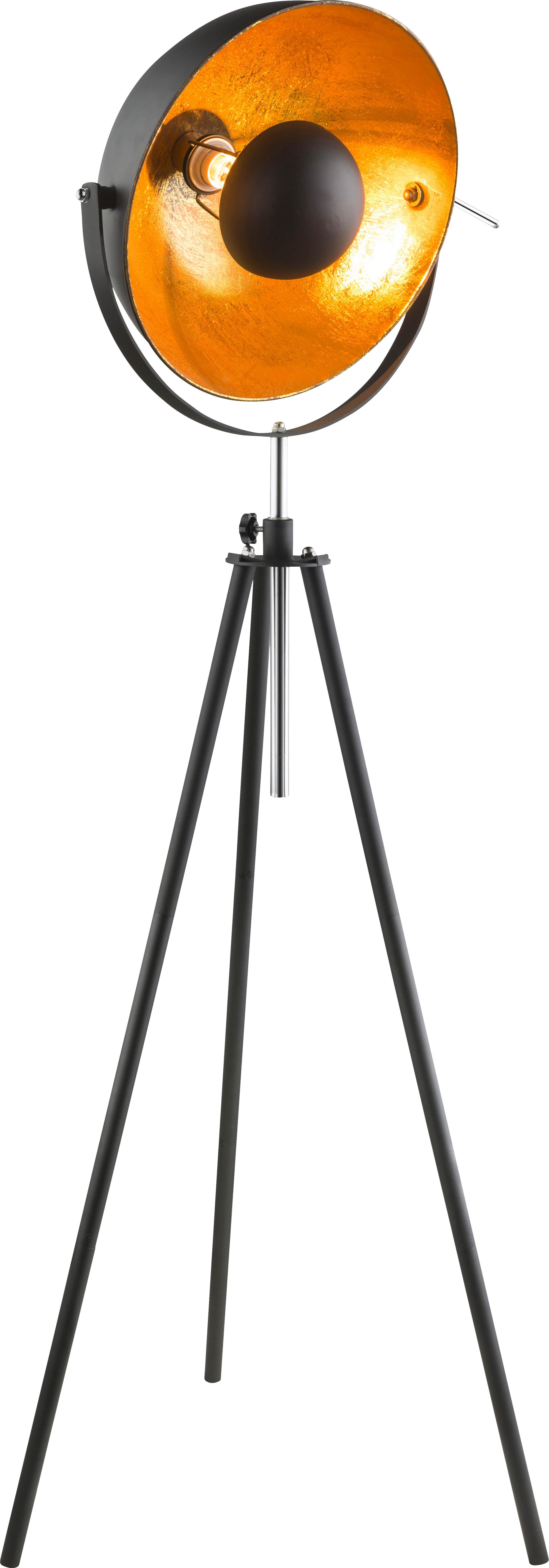 Állólámpa 58305 - Arany/Fekete, konvencionális, Fém (69/179cm)