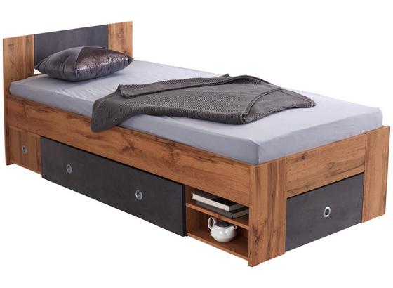 Bett Azurro 90 - Erlefarben, MODERN, Holzwerkstoff (204/75/95cm) Bett Azurro 90 - Erlefarben, MODERN, Holzwerkstoff (204/75/95cm)