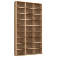 Regal Megosa Honigeiche Dekor - Honigeiche, Design, Holzwerkstoff (102/181/23cm) - MID.YOU