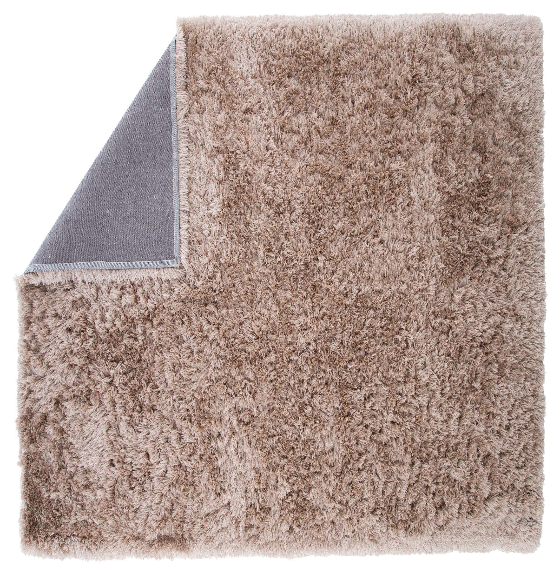 Hochflorteppich Beige Grace 300x300 cm - Beige, LIFESTYLE, Textil (300/300cm) - P & B