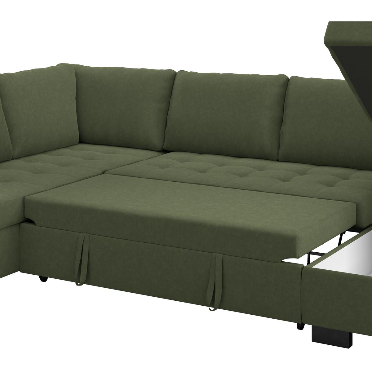 SEDACÍ SOUPRAVA MALTE - šedá/černá, Moderní, textil/plast (178/305/155cm) - Luca Bessoni