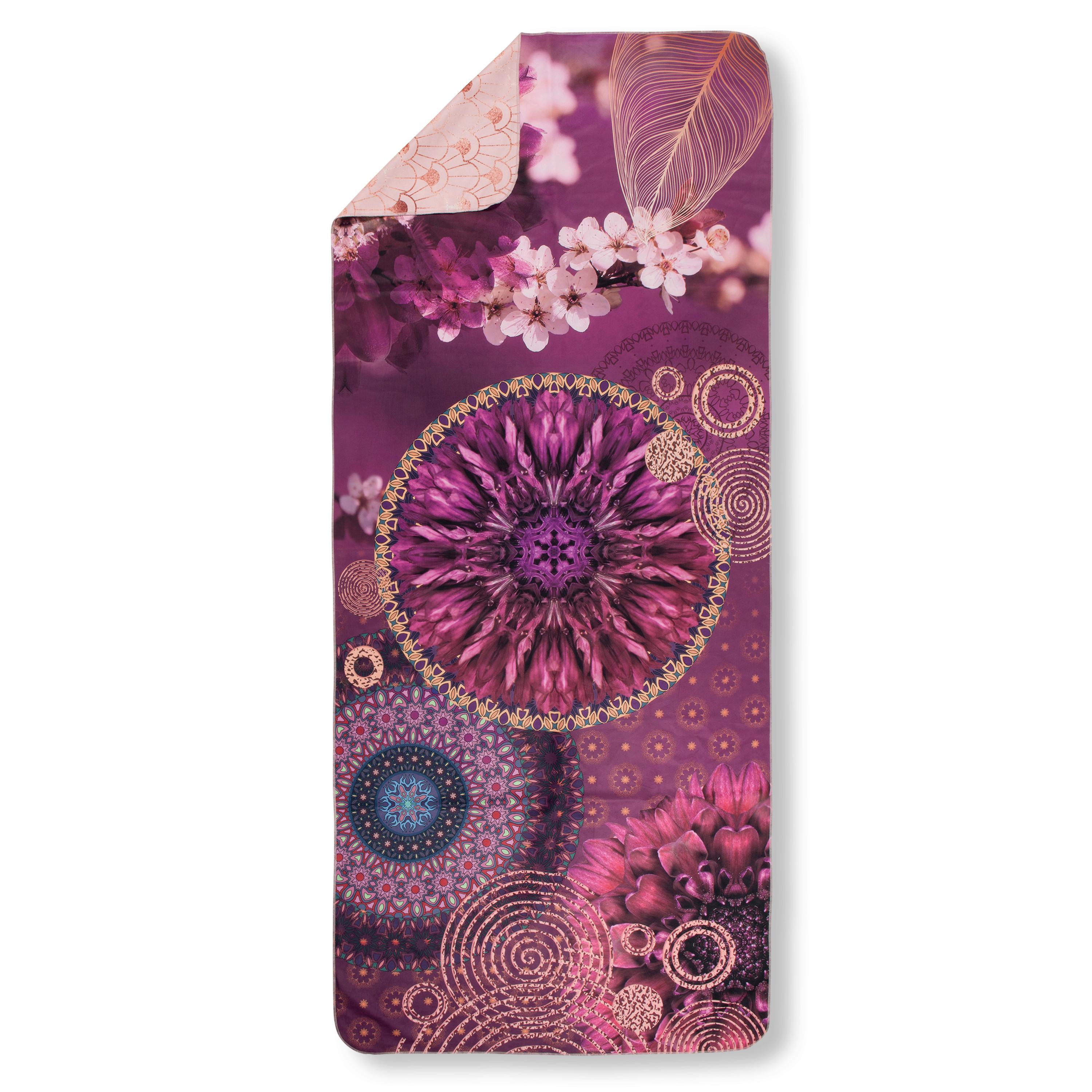 Sporthandtuch Aluna Rot Bordeaux 75x180 cm