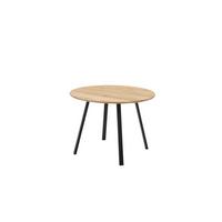 Esstisch Nils - Eichefarben/Schwarz, MODERN, Holz/Metall (110/110/75cm) - MID.YOU