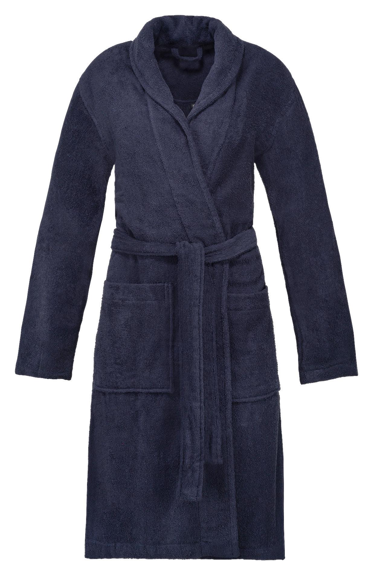 Bademantel Usm Mono Navy Blue - Blau, Textil (S-XXLnull) - Esprit