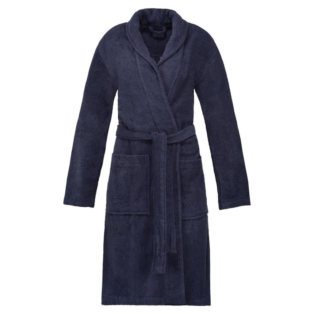Bademantel Usm Mono Navy Blue